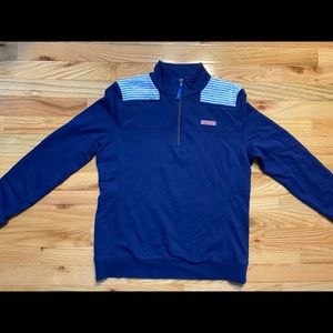 Navy Vineyard Vines 1/4 zip